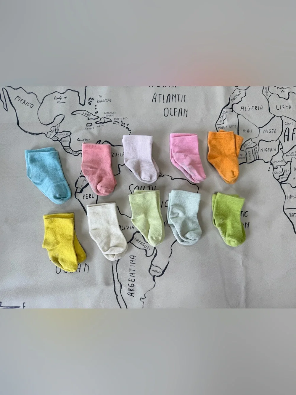 Baby & Toddler Pastel Cotton Socks - Multi-Color Pack